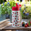Gourde enfant en inox - Fraises