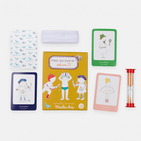 Jeu de devinettes nommé Qui suis-je de la marque Le Tablier Bobine.