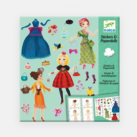 Stickers top mode de la collection les petits cadeaux des grands de la marque Le Tablier Bobine.