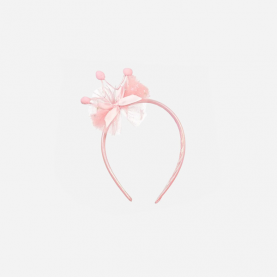 Couronne Elodie rose 