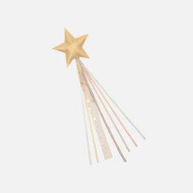 Baguette Magique Étoilée dorée