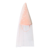Chapeau pointu étoile filante rose