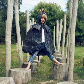 Cape de Dragon - Noir