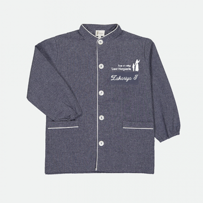 Modèle Dimitri recyclé, Soeur Marguerite - bleu jean