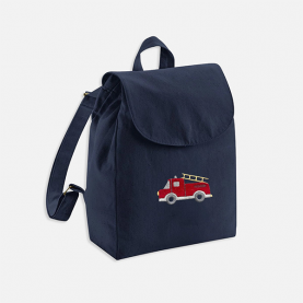 Mini sac à dos marine - Camion de pompiers