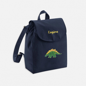 Mini sac à dos marine - Dinosaure