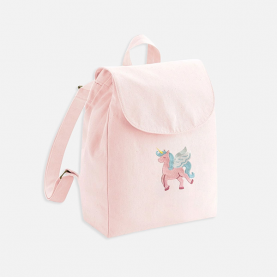 Mini sac à dos rose - Licorne
