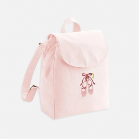 Mini sac à dos rose - Pointes de danse classique