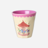 Petit gobelet carrousel rose 