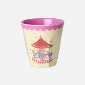 Petit gobelet carrousel rose