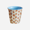 Petit gobelet en mélaminé noisettes