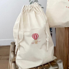 Sac de change Montgolfière rose personnalisable