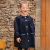 Tablier enfant bleu marine Justine