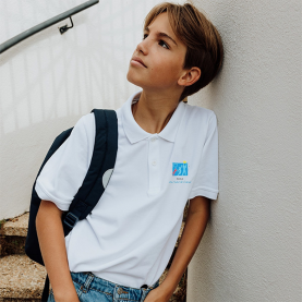 Ecole Sacré-Coeur - Polo manches courtes - Blanc