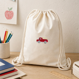 Sac de Gym brodé - Camion de pompier