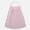Serviette élastiquée fille - Gaze de coton Pétale