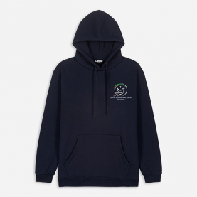 Mère Teresa - Sweat à capuche brodé  - Marine