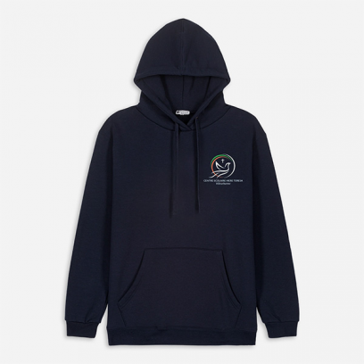 Mère Teresa - Sweat à capuche brodé  - Marine