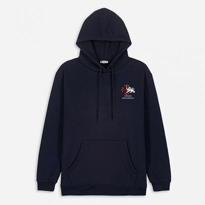 Sweat capuche marine optionnel - Sainte Catherine - marine
