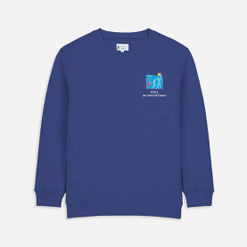 Ecole Sacré-Coeur - Sweat col rond - Bleu Impérial