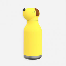 Gourde enfant chien jaune
