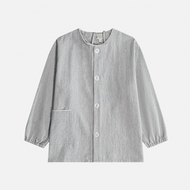 Tablier d'école gris Fred