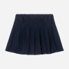 Jupe plissée, marine