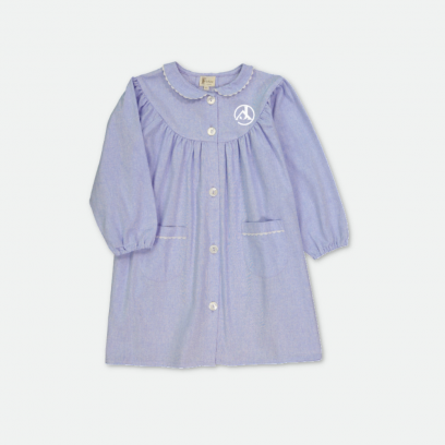 Jeanne d'arc Saint Maur des Fossés - Tablier fille, col Claudine – Jean clair