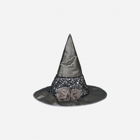 Chapeau Andie tulle noire