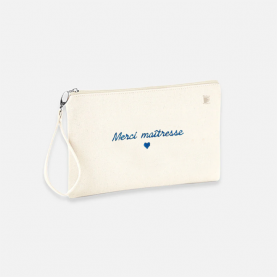 Pochette brodée 