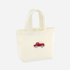 Mini Tote bag brodé camion de pompier personnalisable