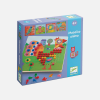 Jeu de mosaïque à picots éducatif