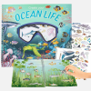 Carnet d'autocollants - Crée ton océan 