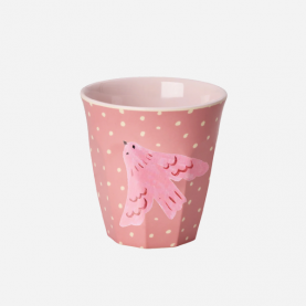 Gobelet Oiseau rose