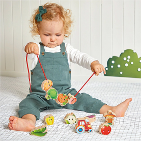 PERLES A ENFILER - jeu maternelle éducatif