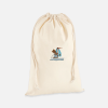 Pochette brodé lapin bateau