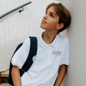 Saint Joseph du Parchamp - Polo manches courtes - Blanc