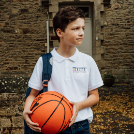 Saint Joseph du Parchamp - Polo manches courtes - Blanc