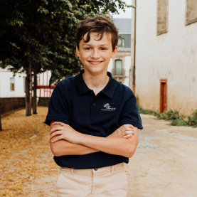 Assomption Bondy Polo manches courtes - Marine