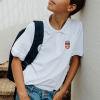 Ensemble scolaire Saint Julien, Le Mans - Polo manches courtes mixte brodé, blanc