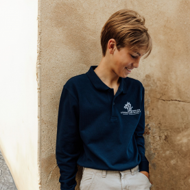 Assomption Bondy Polo manches longues - Marine