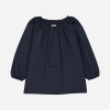 Notre Dame de Joie, blouse d'école Pomme - Marine