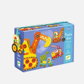  Puzzle Duo Articulo Véhicules de chantier
