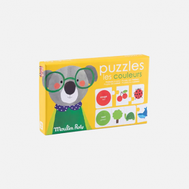 puzzle les couleurs - jeu éducatif 3 ans