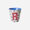Gobelet Alphabet Lettre R étoiles