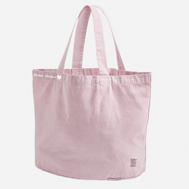 Cabas rose broderie 