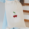 Sac de change cerises personnalisable