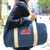 Sac de voyage pompier bleu personnalisable