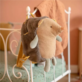 Sac à dos hérisson ocre