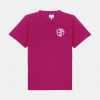 Sainte Marie Langon - Tee-shirt, fuchsia CP brodé au logo